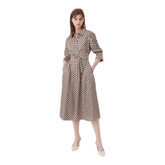 Marella Chemisier Twill Shirtdress Size 2 - Picture 1 of 12